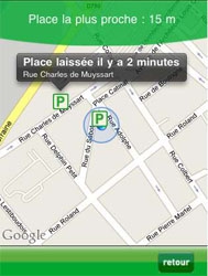 ILN : trouvez une place de parking grâce à l'iPhone ILN : trouvez une place de parking grâce à l'iPhone